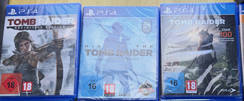 Tomb raider trilogy ps4 - tomb,