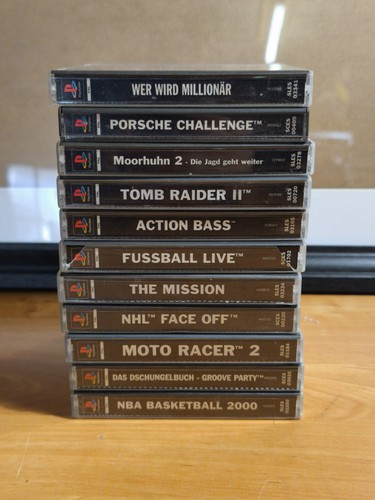 Ps1 spiele konvolut 11x - spiele, cib