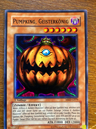 Konami tcg pumpking - yu-gi-oh!,