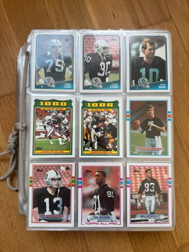 Nfl raiders sammelkarten 661 - nfl,