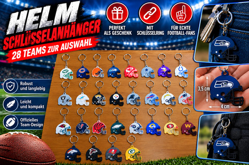 Nfl helm schlüsselanhänger - helm,