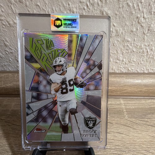 Topps brock bowers las - brock, vegas