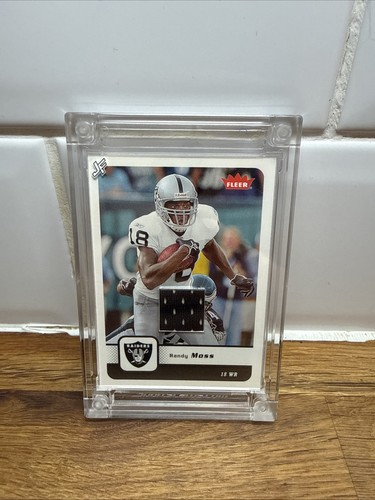 Randy moss 2006 fleer - moss, raiders