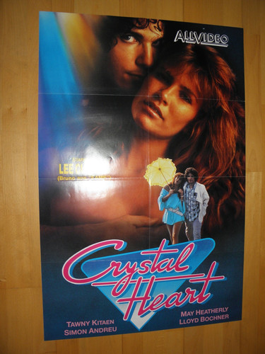Vintage crystal heart - vintage, heart/hell