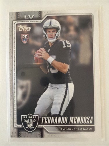 Fernando mendoza rookie - mendoza, las