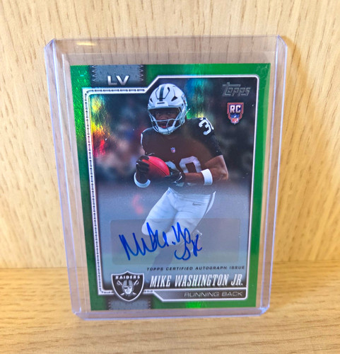 Mike washington topps - mike,