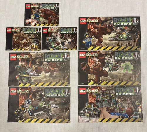 Lego rock raiders - alle, 8