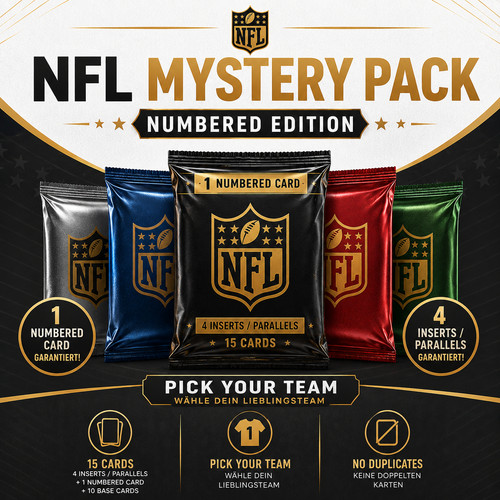 Nfl mystery football pack - mystery, |