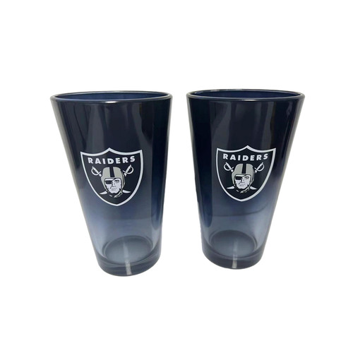 Las vegas raiders pint glass - las,