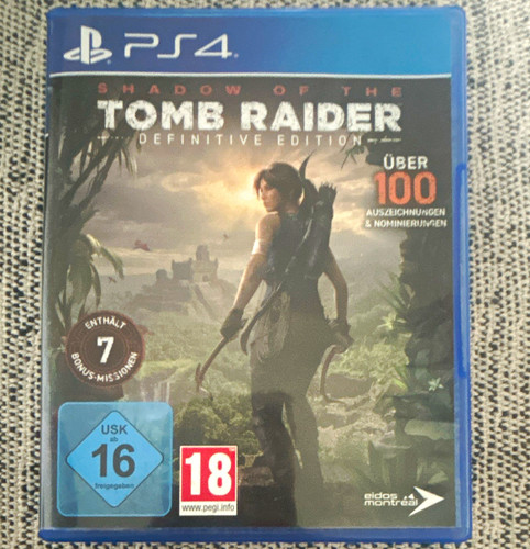 Ps4 shadow the tomb raider - of,