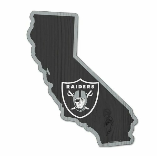 Nfl holzschild raiders nation - holzschild-,