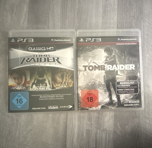Ps3 spiele tomb - 2x, raider